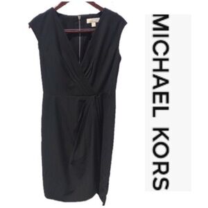 Michael Kors Black Wrap Dress